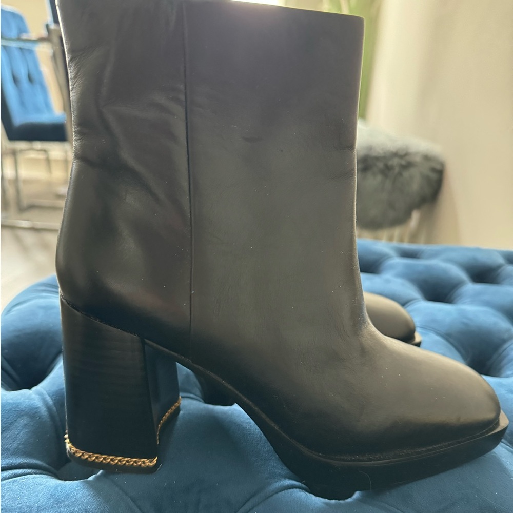 Tory Burch black boots brand new